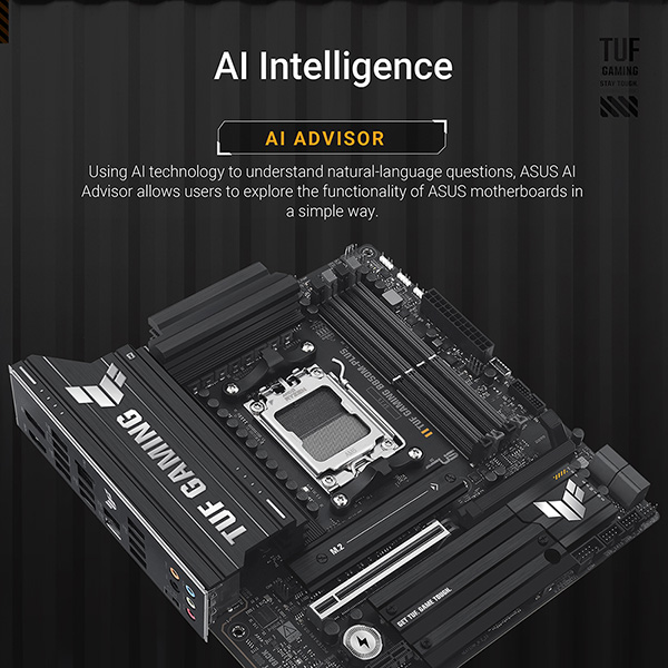 ASUS TUF GAMING B850M-PLUS 主機板(MB-BB85TM+)