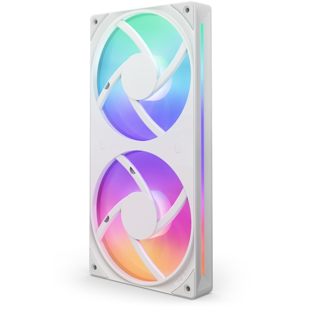NZXT F240 RGB Core 一體式風扇(白色)