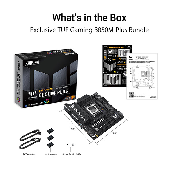 ASUS TUF GAMING B850M-PLUS 主機板(MB-BB85TM+)