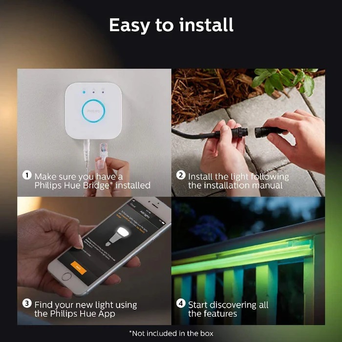 Philips Hue Lightstrip Outdoor 5m 戶外彩光燈帶(5米)