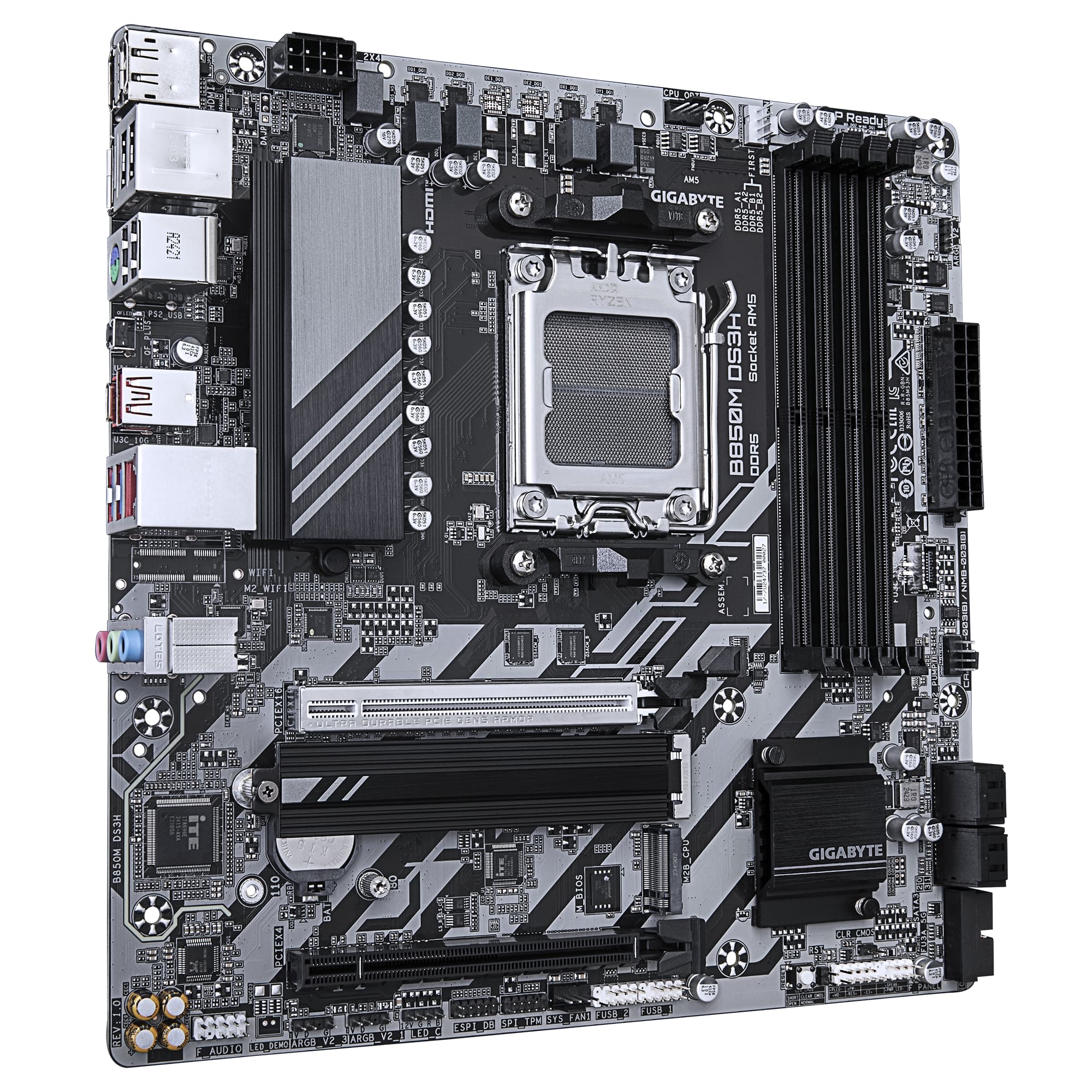 Gigabyte B850M DS3H 主機板(GA-B850M DS3H)