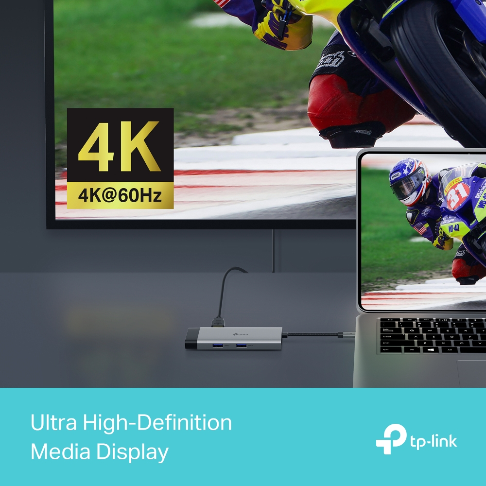 TP-Link UH6120C USB Type-C 6 in 1 集線器