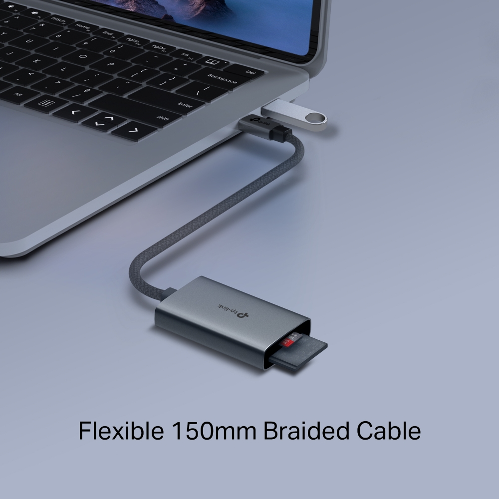 TP-Link UA440C USB 3.0 Type-C to SD & microSD 4.0 讀卡器