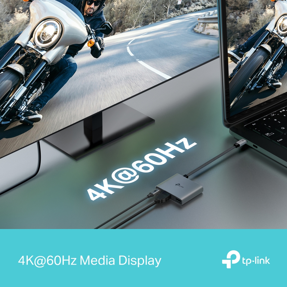TP-Link UH3020C USB Type-C 3 in 1 集線器