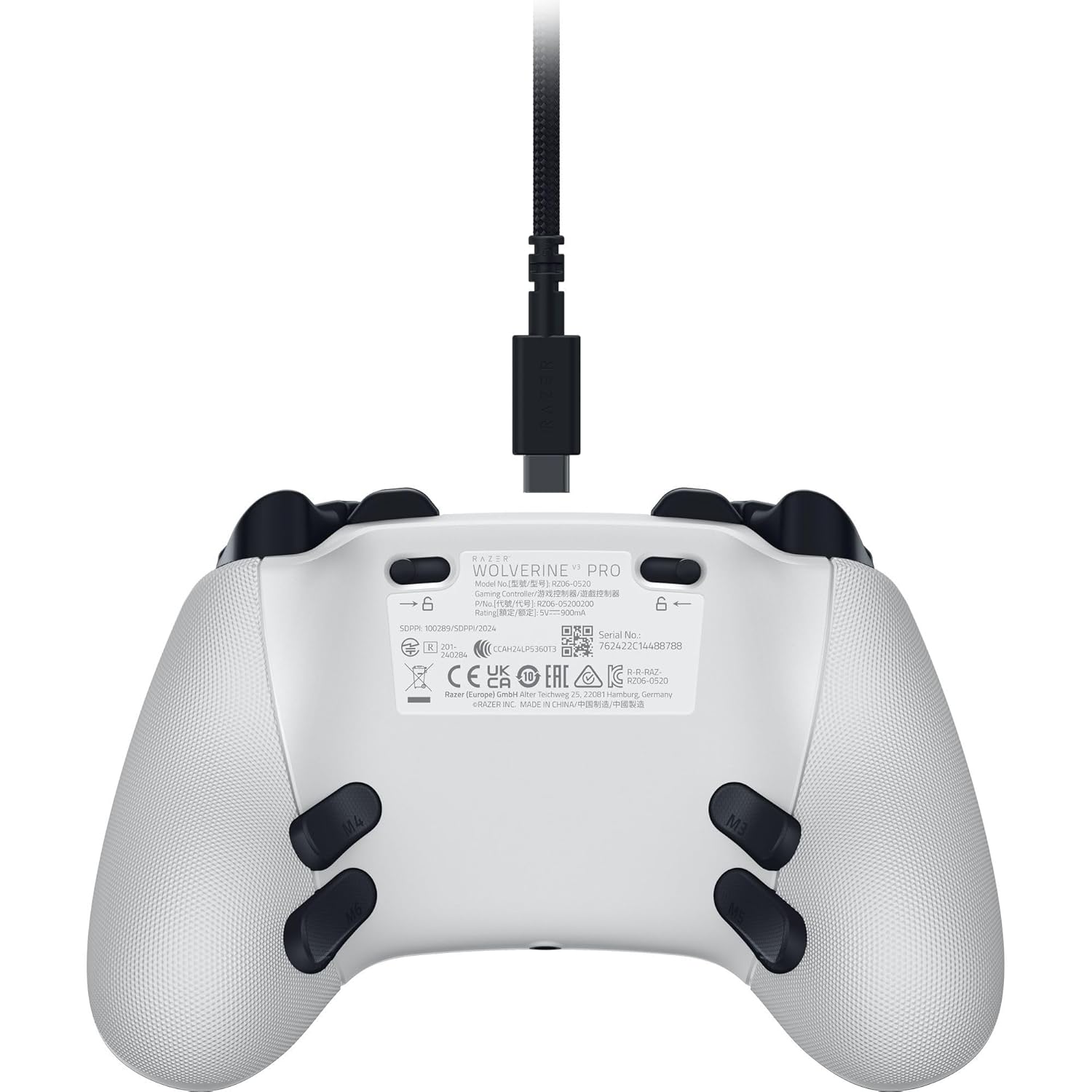 Razer Wolverine V3 Pro for Xbox & PC 無線遊戲控制器(白色)