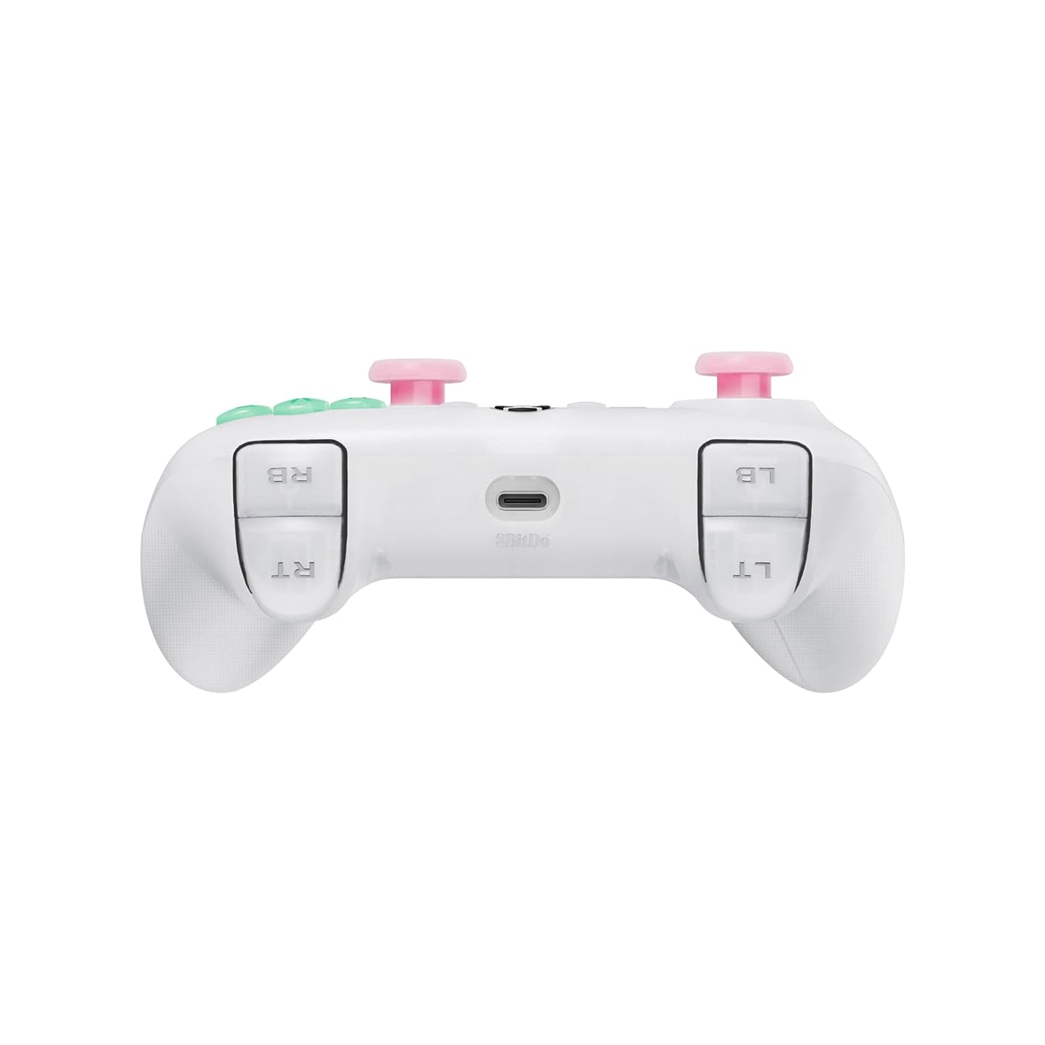 8BitDo 八位堂 Ultimate Mini XBOX授權有線遊戲控制器(透明白)