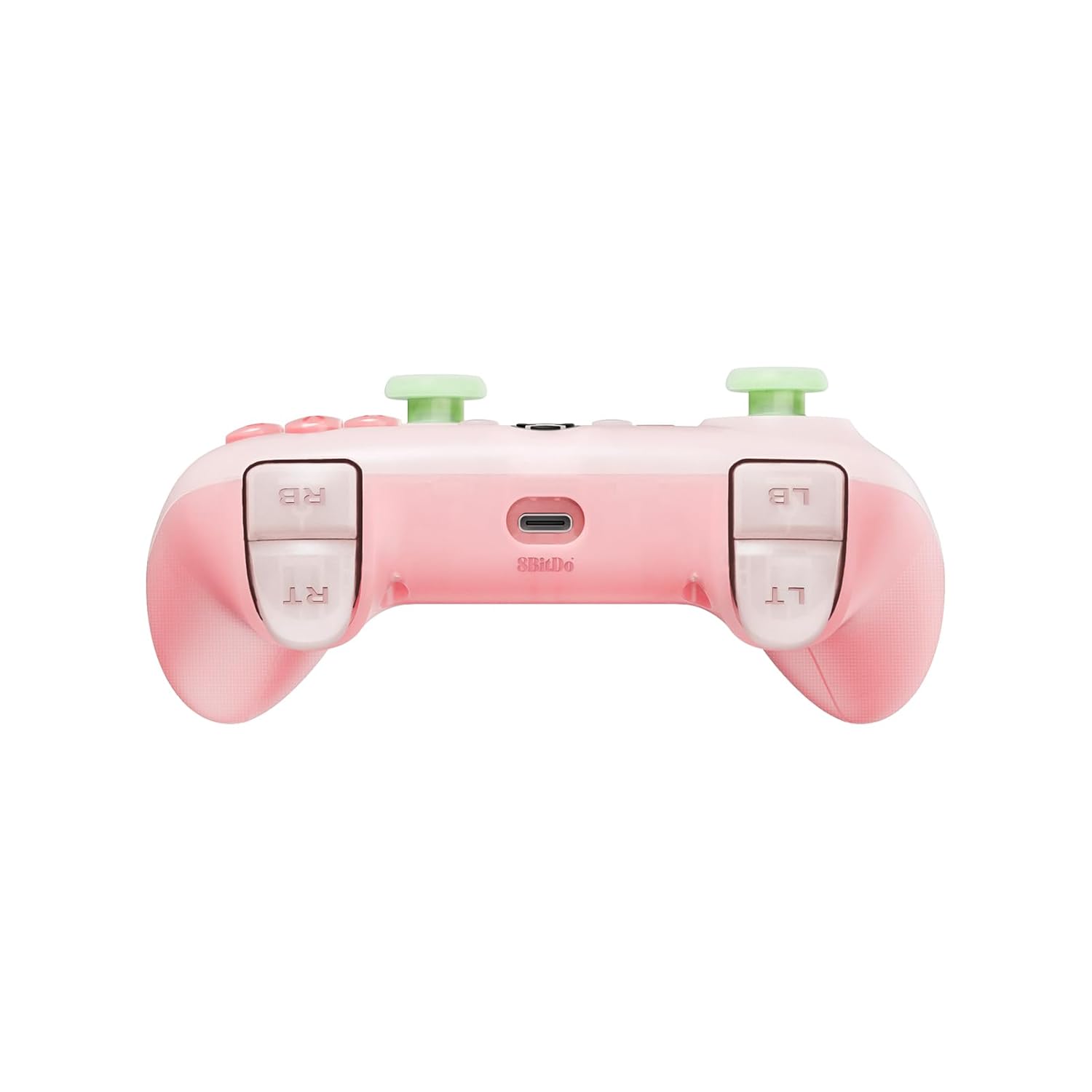 8BitDo 八位堂 Ultimate Mini XBOX授權有線遊戲控制器(透明粉)