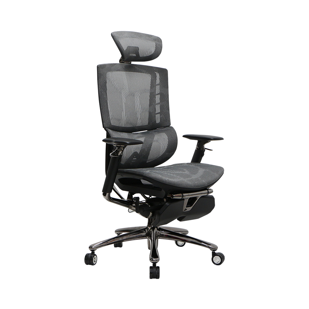C357B 1stPlayer Ergo Play 人體工學高背電競網椅(Grey)