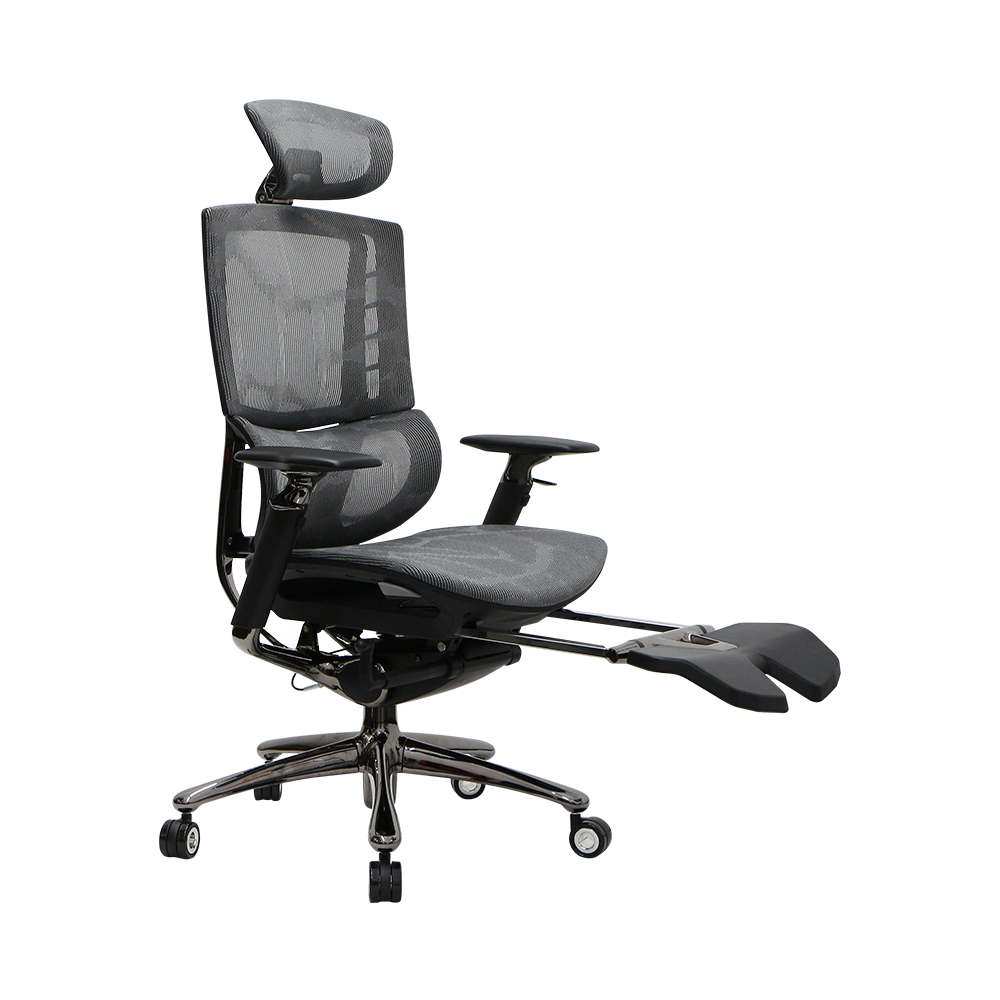 C357B 1stPlayer Ergo Play 人體工學高背電競網椅(Grey)