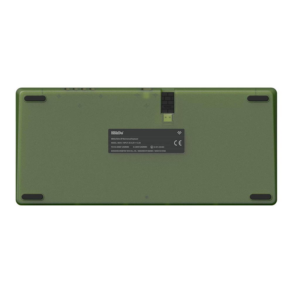 8BitDo 八位堂 Retro 87 無線鍵盤 附帶1套可編程超級按鍵(Xbox Edition)