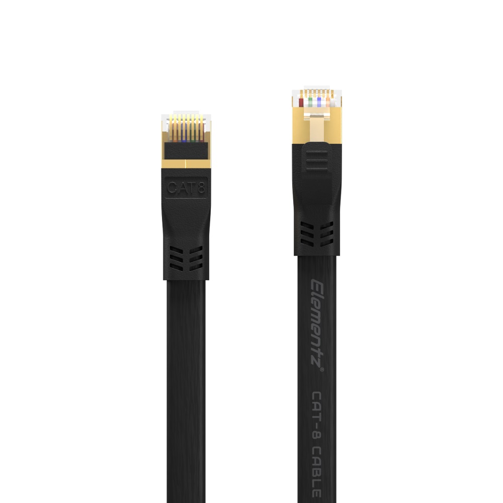 Elementz CAT 7 ETHERNET CABLE 乙太網路線(EN-C7-01M)(1M-黑色)