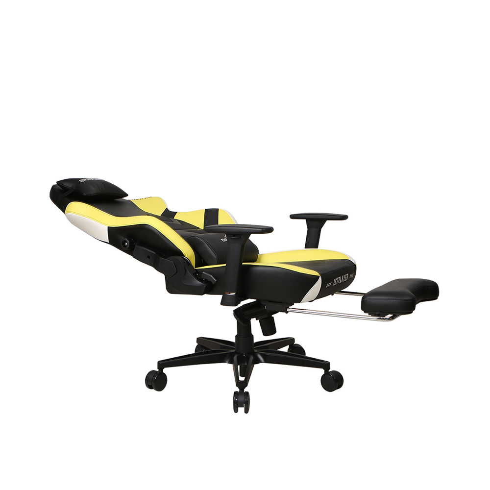 C356B 1stPlayer Duke 人體工學高背電競椅(Yellow)