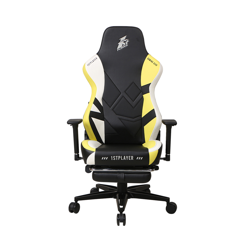 C356B 1stPlayer Duke 人體工學高背電競椅(Yellow)