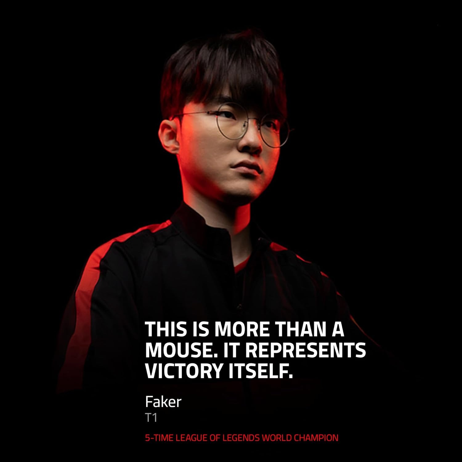 Razer Viper V3 Pro 8KHz 無線遊戲滑鼠(Faker Edition)