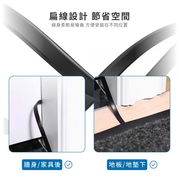 Elementz CAT 7 ETHERNET CABLE 乙太網路線(EN-C7-05M)(5M-黑色)