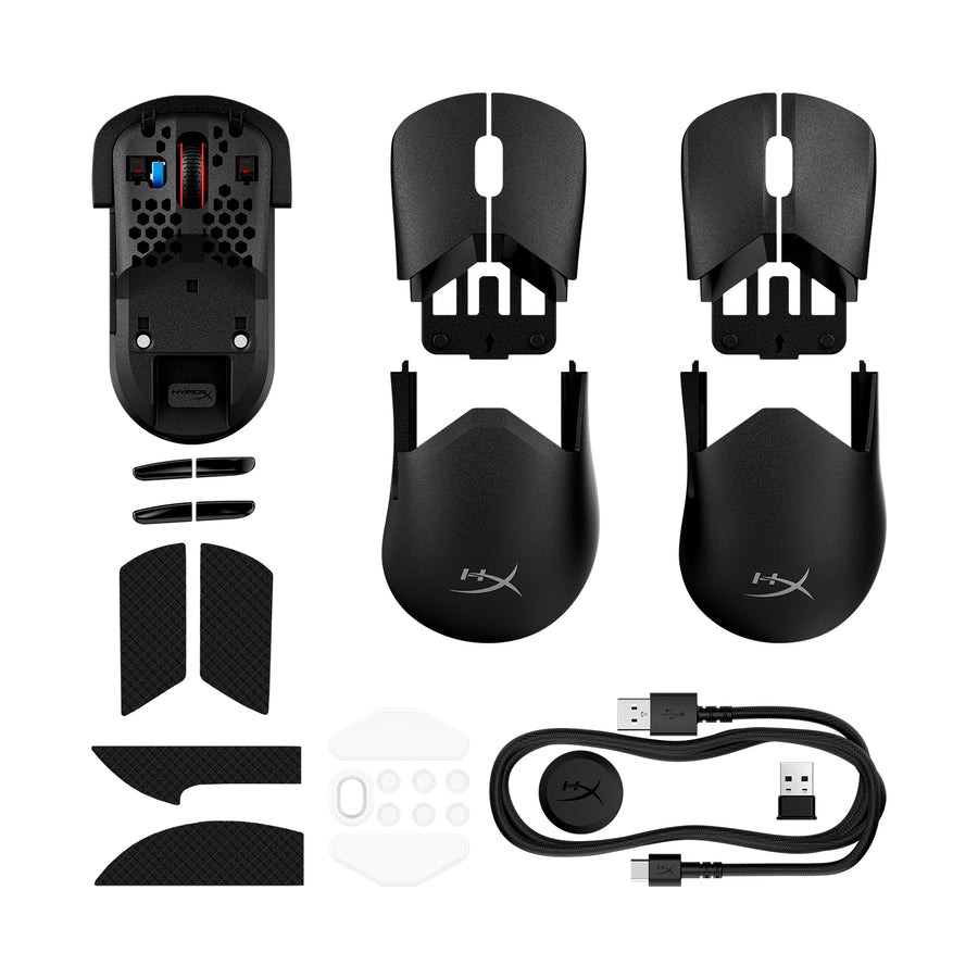HyperX Pulsefire Saga Pro 4K無線電競滑鼠(Black)