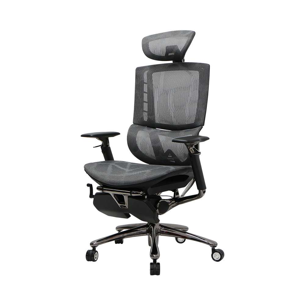 C357B 1stPlayer Ergo Play 人體工學高背電競網椅(Grey)