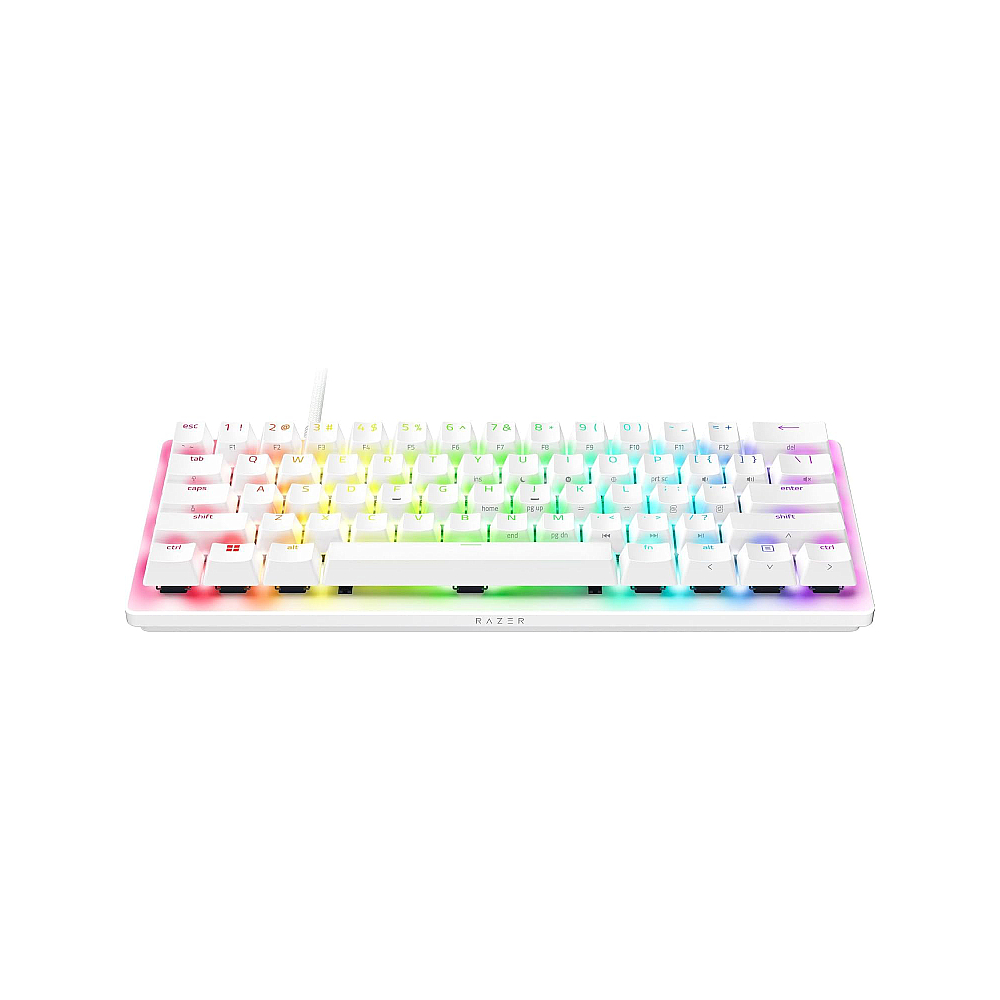 Razer Huntsman V3 Pro Mini 60% 類比式光學電競鍵盤(白色)