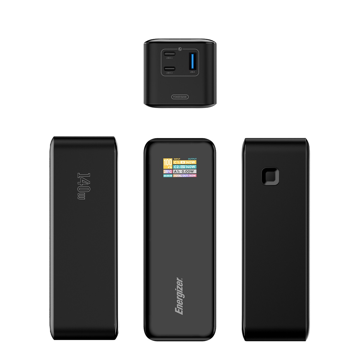 Energizer XP27000PD 27000mAh(99.9Wh) PD140W 行動電源