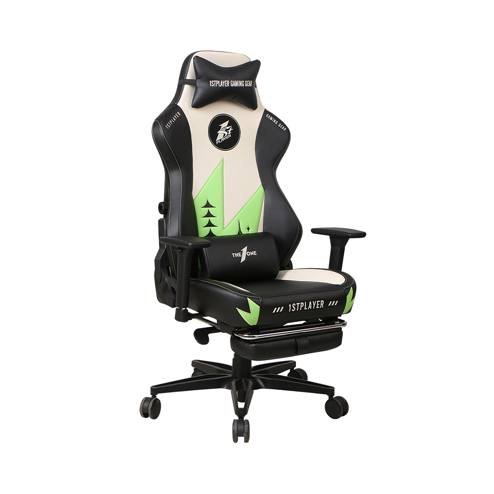 C356C 1stPlayer Duke 人體工學高背電競椅(Green)