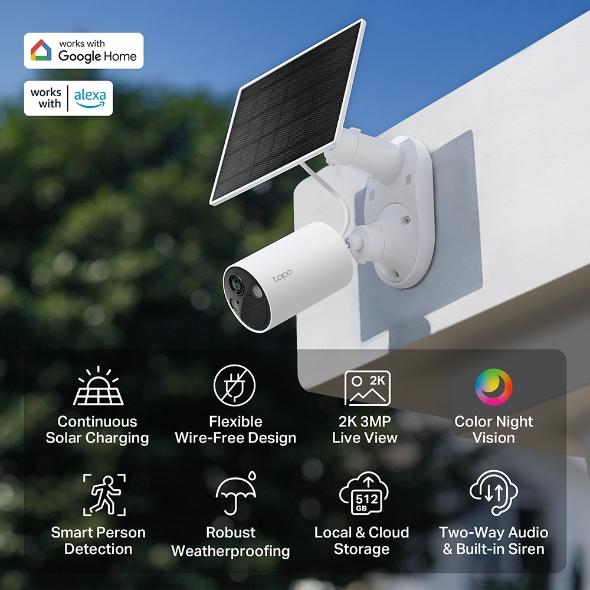 TP-Link TC82 Kit 太陽能網絡攝像頭