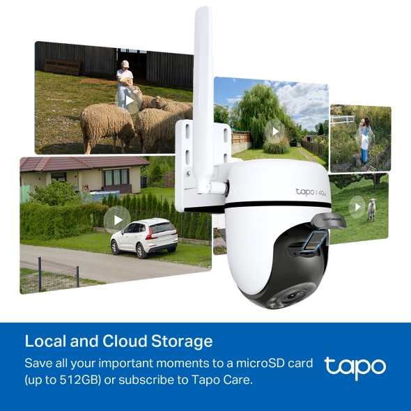 TP-Link Tapo C501GW 戶外旋轉式 4G LTE 攝影機