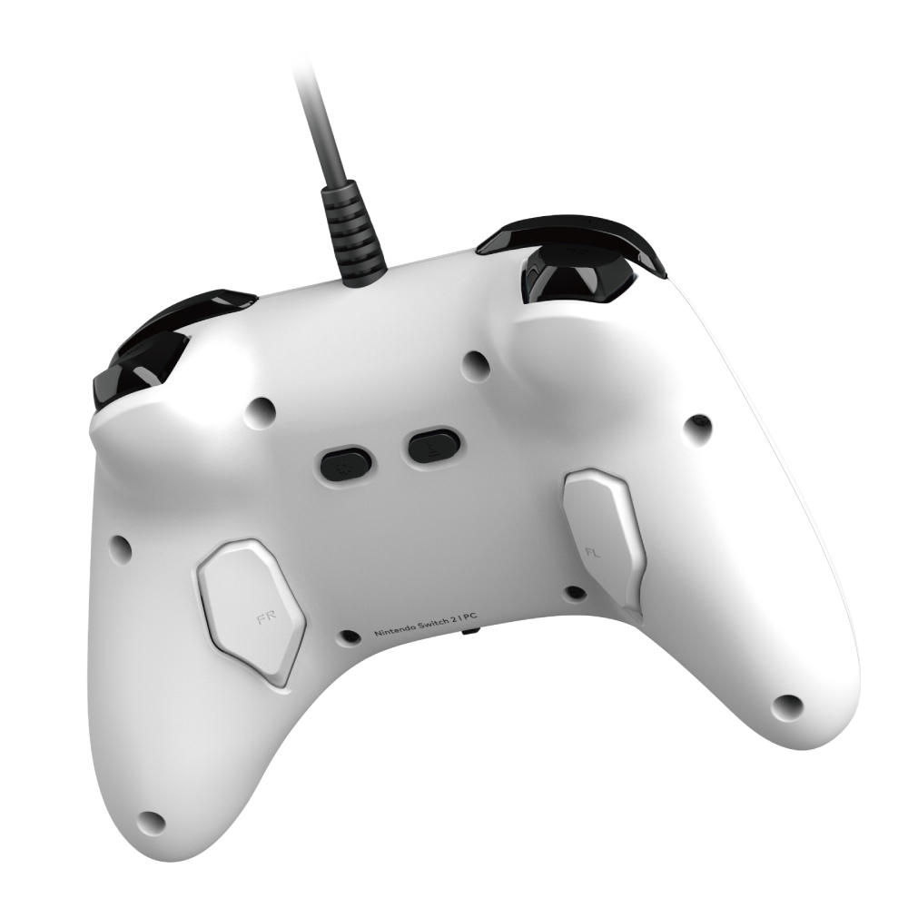 HORI TURBO 有線控制器(兼容Switch2/PC)(白色)