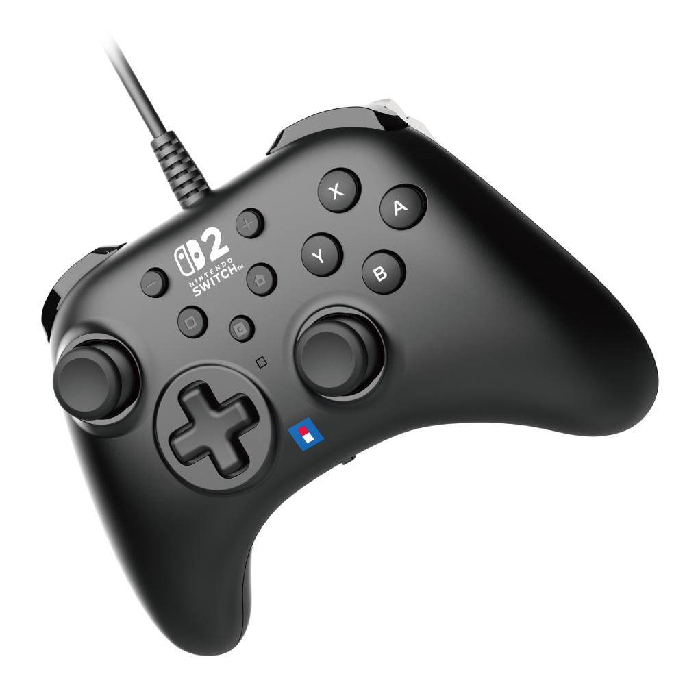 HORI TURBO 有線控制器(兼容Switch2/PC)(黑色)