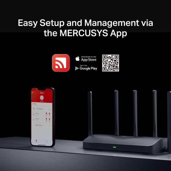 MERCUSYS MR47BE BE9300 三頻 Wi-Fi 7 路由器