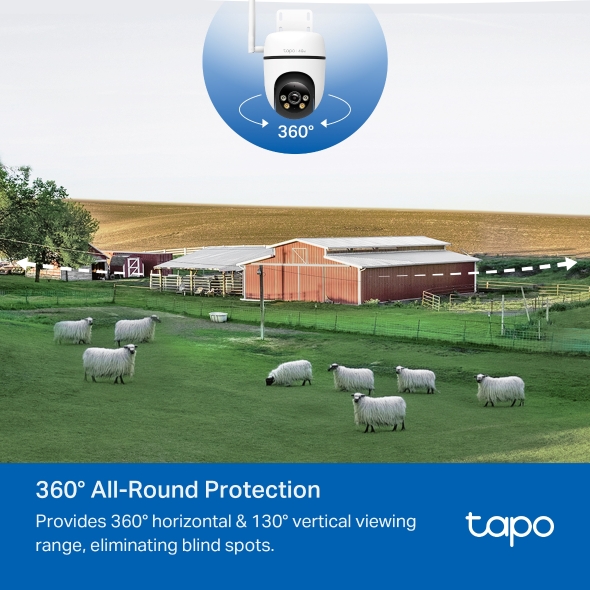 TP-Link Tapo C501GW 戶外旋轉式 4G LTE 攝影機