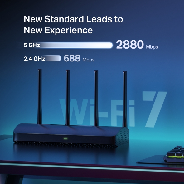 MERCUSYS MR27BE BE3600 雙頻 Wi-Fi 7 路由器