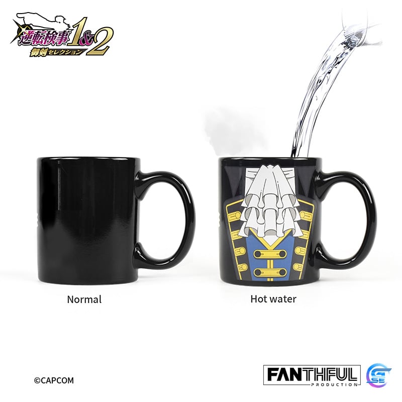 Fanthful《逆轉檢察官1&2 御劍精選集》變色馬克杯