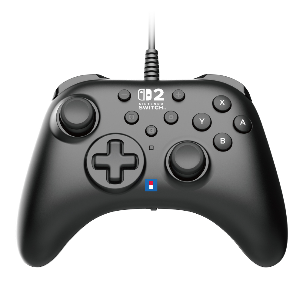 HORI TURBO 有線控制器(兼容Switch2/PC)(黑色)