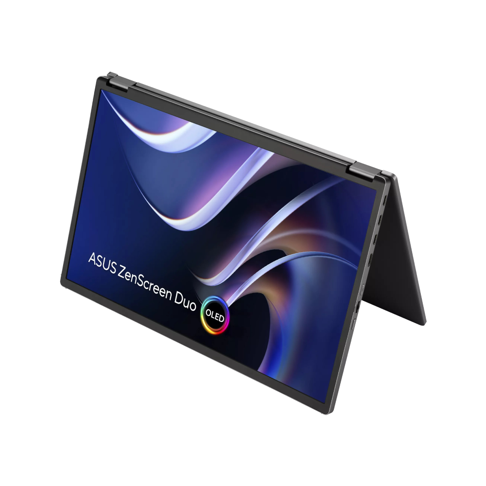 ASUS MQ149CD 雙14吋 FHD 60Hz OLED 文書顯示器