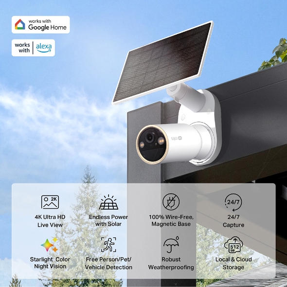 TP-Link Tapo C460 Kit 太陽能網絡攝像頭