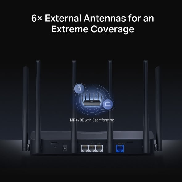 MERCUSYS MR47BE BE9300 三頻 Wi-Fi 7 路由器