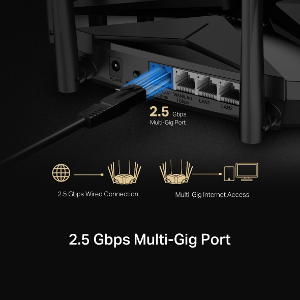 MERCUSYS MR90X AX6000 雙頻 Wi-Fi 6 路由器