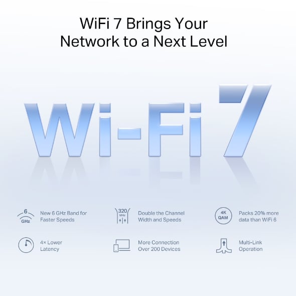 MERCUSYS Halo H47BE BE9300 MESH 三頻 Wi-Fi 7 網狀路由器(兩件裝)