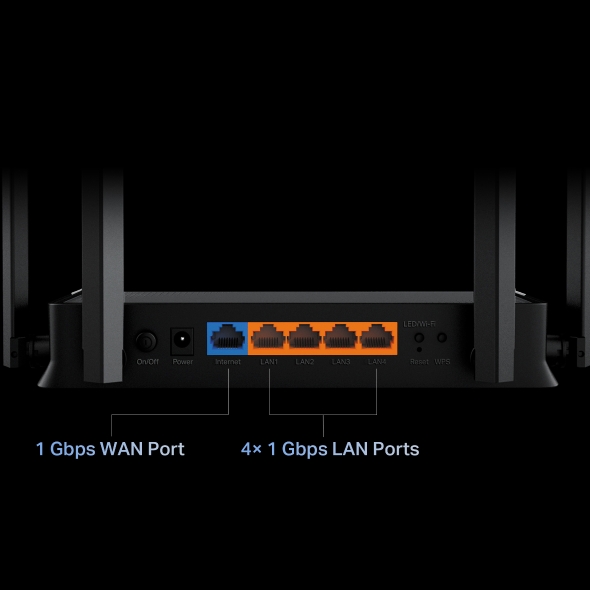 TP-Link Archer BE220 BE3600 Wi-Fi 7雙頻路由器