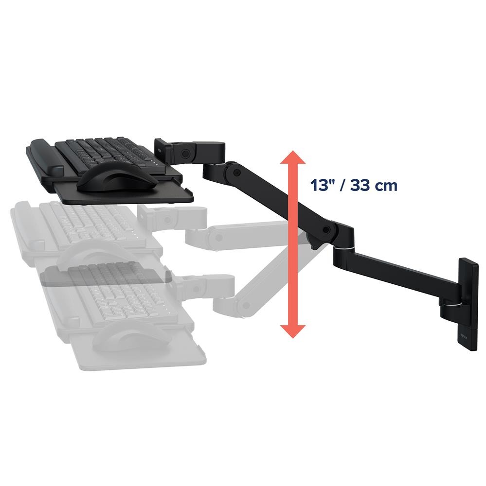 Ergotron LX PRO ARM 鍵盤支架 45-685-292(壁掛-黑色)