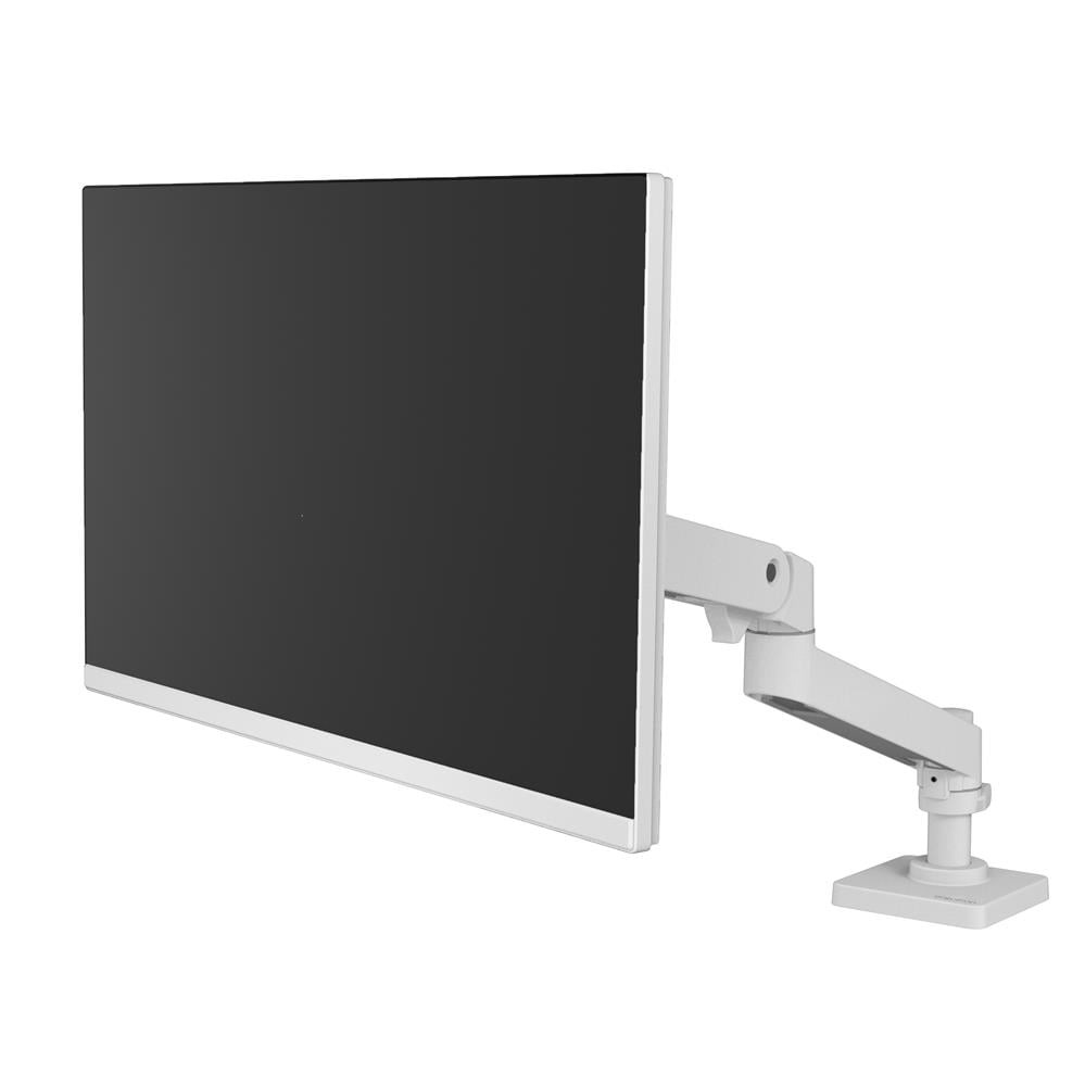 Ergotron LX PRO ARM 單臂顯示器支架 45-682-290(桌夾-短杆-白色)