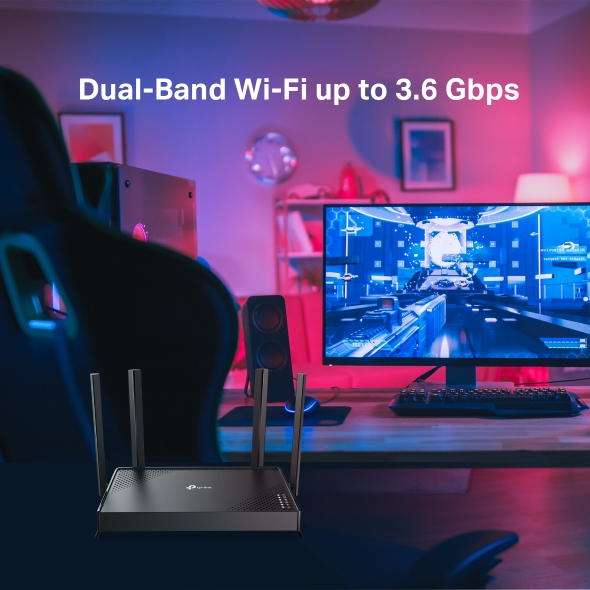TP-Link Archer BE220 BE3600 Wi-Fi 7雙頻路由器