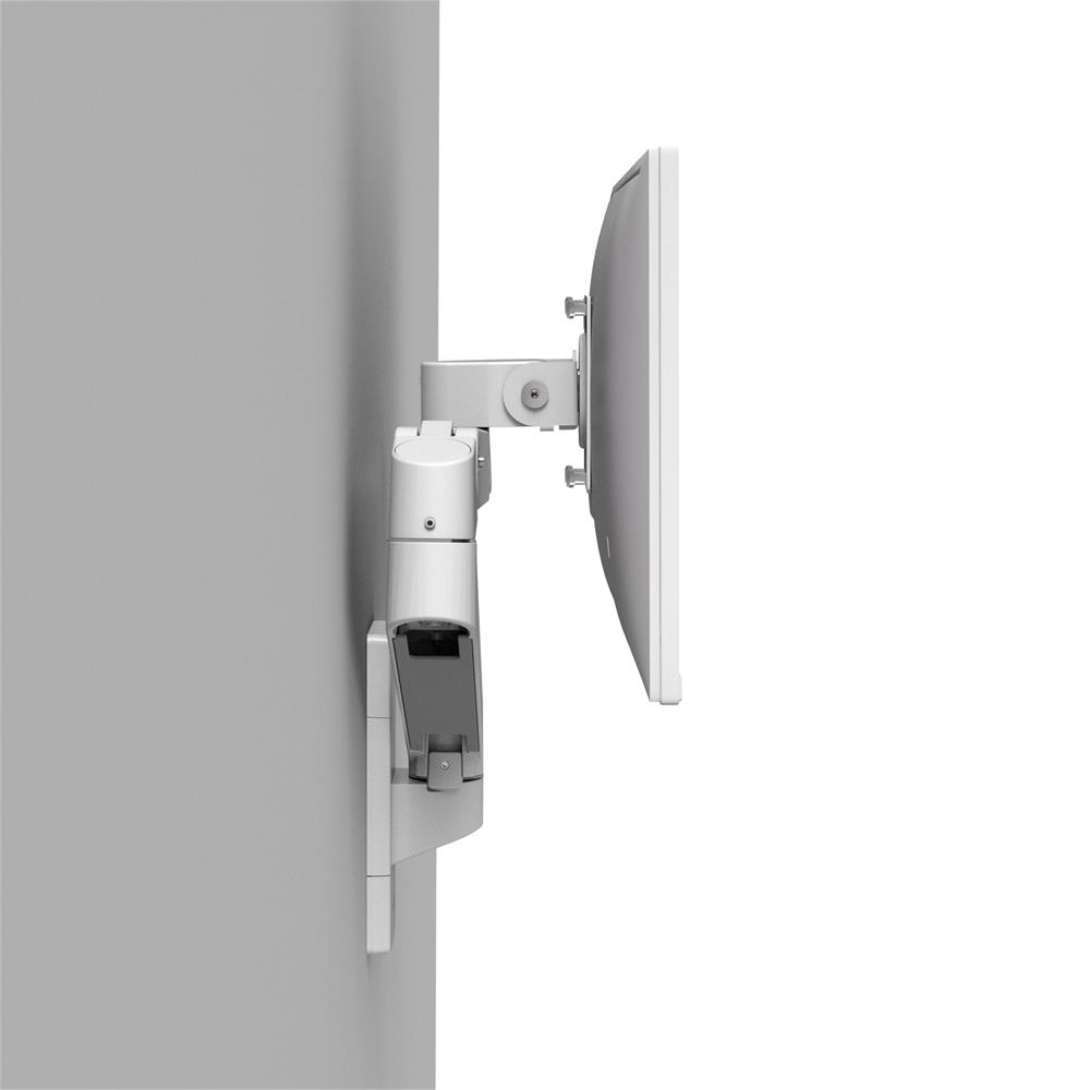 Ergotron LX PRO ARM 單臂顯示器支架 45-683-290(壁掛-短杆-白色)