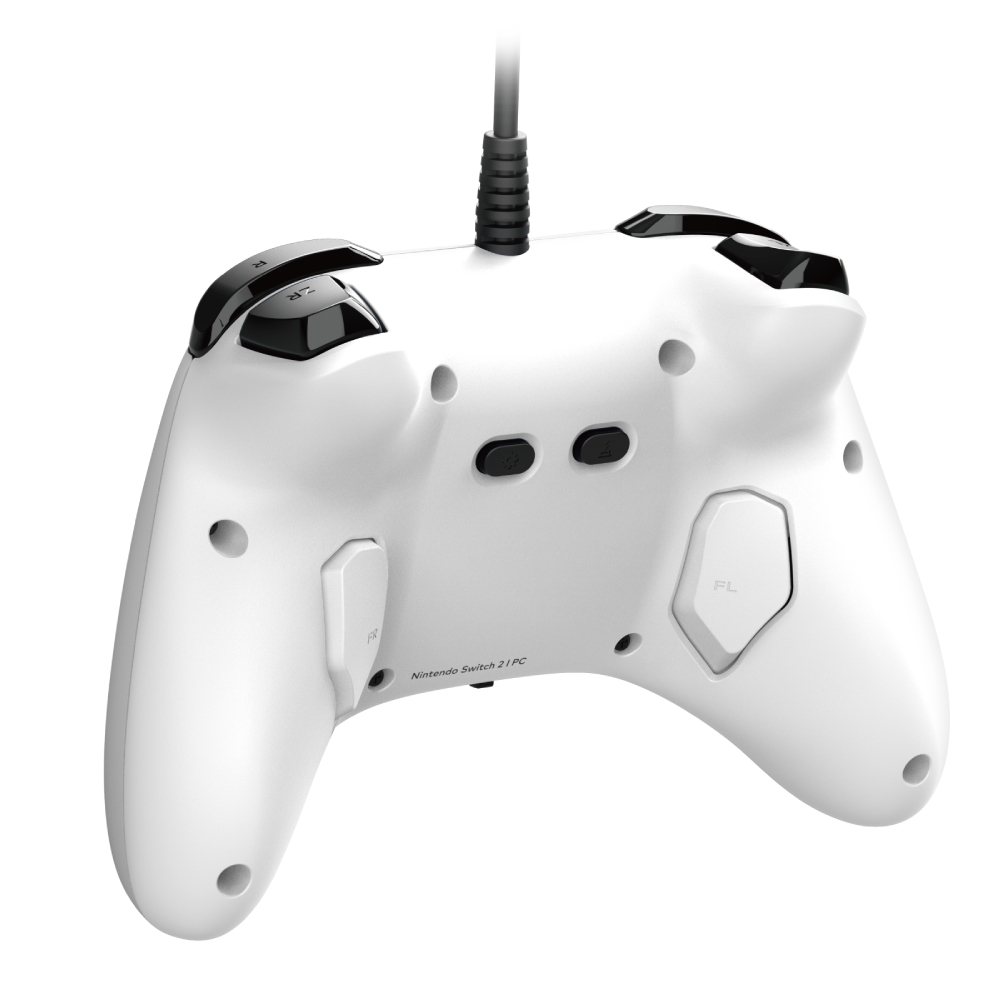 HORI TURBO 有線控制器(兼容Switch2/PC)(白色)