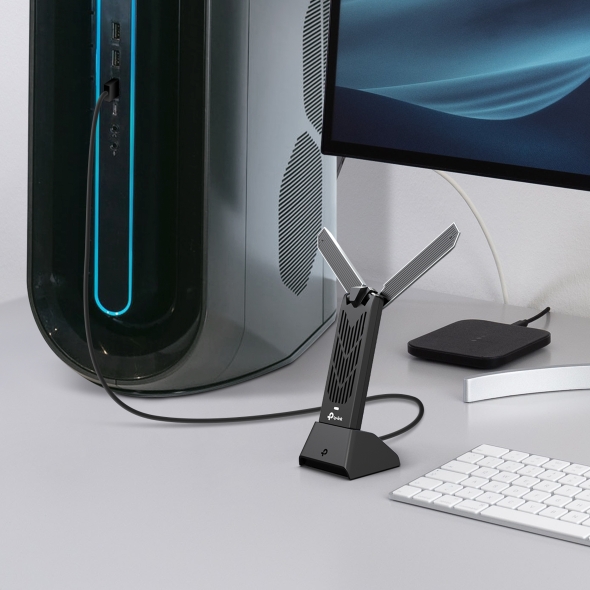 TP-Link Archer TBE400UH BE6500 Wi-Fi 7 三頻USB無線接收器