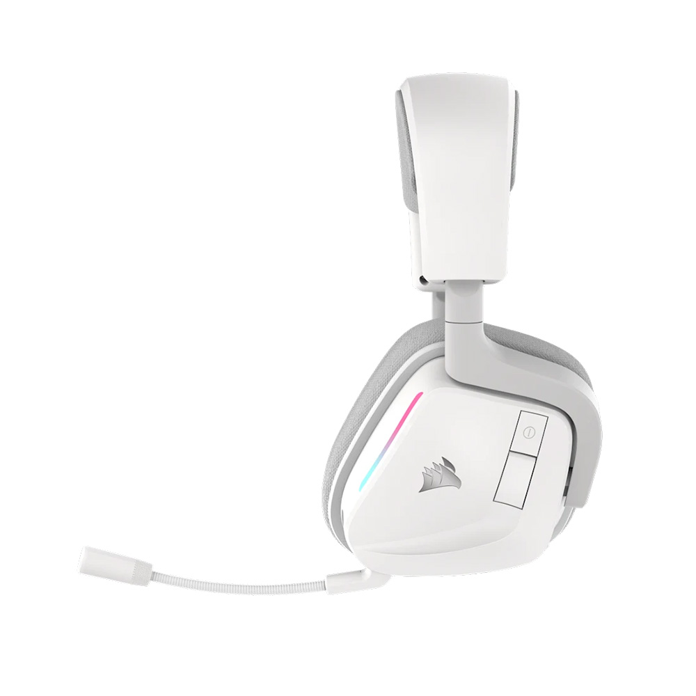 Corsair VOID WIRELESS v2 Dolby Atmos 無線遊戲耳機(白色)