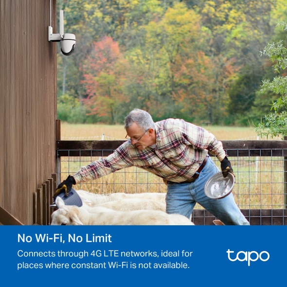 TP-Link Tapo C501GW 戶外旋轉式 4G LTE 攝影機
