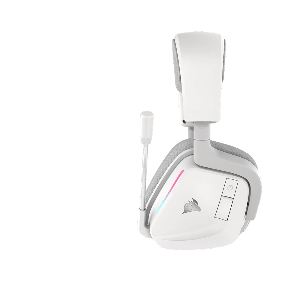 Corsair VOID WIRELESS v2 Dolby Atmos 無線遊戲耳機(白色)