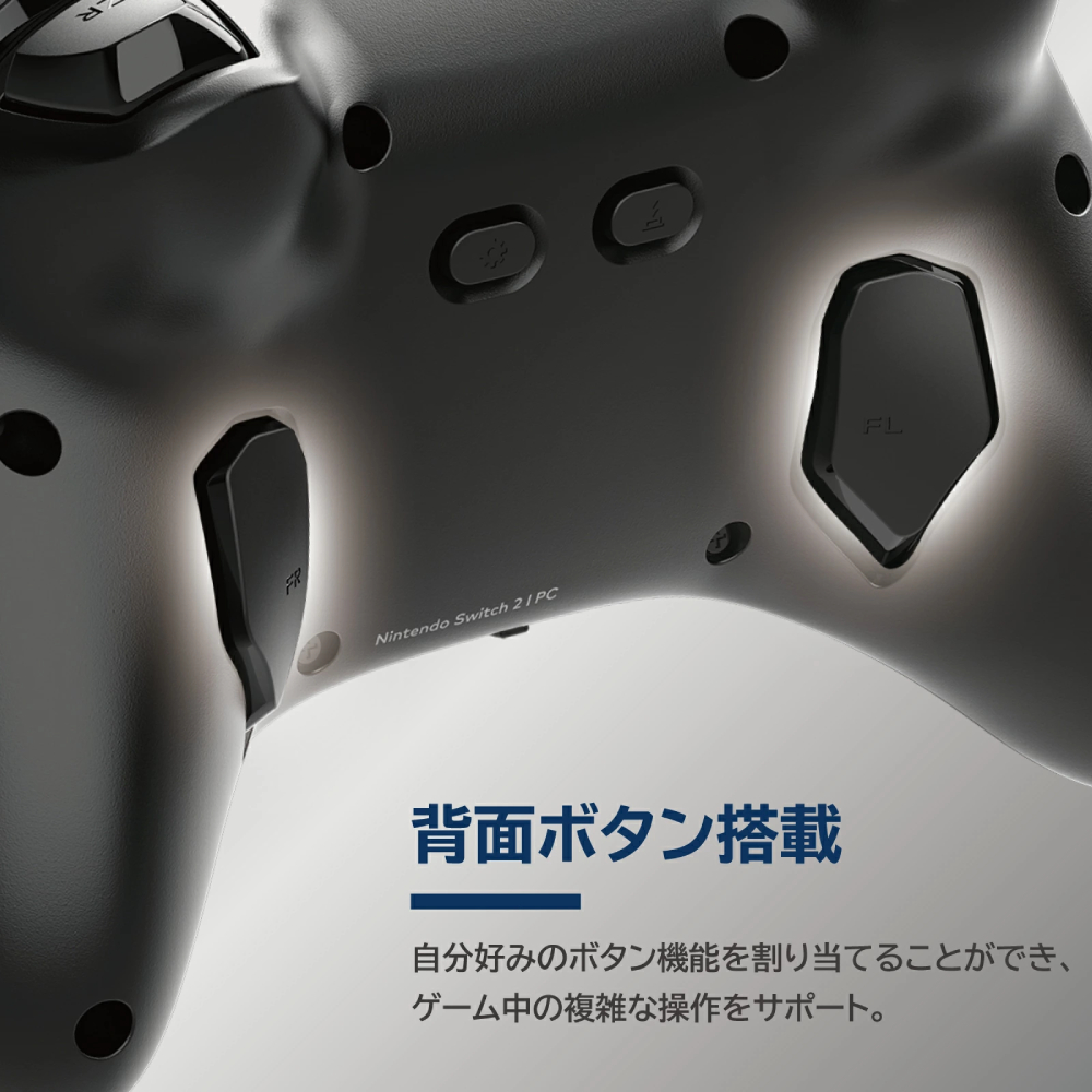 HORI TURBO 有線控制器(兼容Switch2/PC)(海軍藍色)