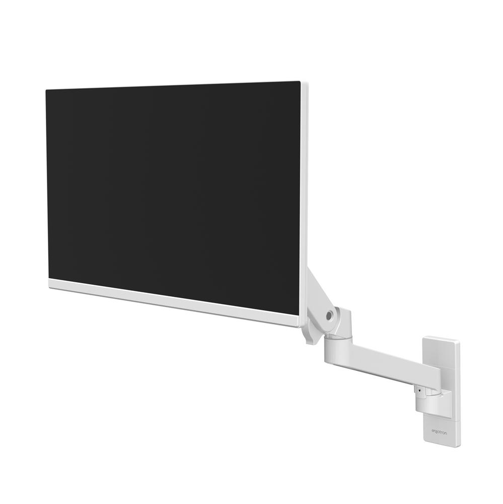 Ergotron LX PRO ARM 單臂顯示器支架 45-683-290(壁掛-短杆-白色)